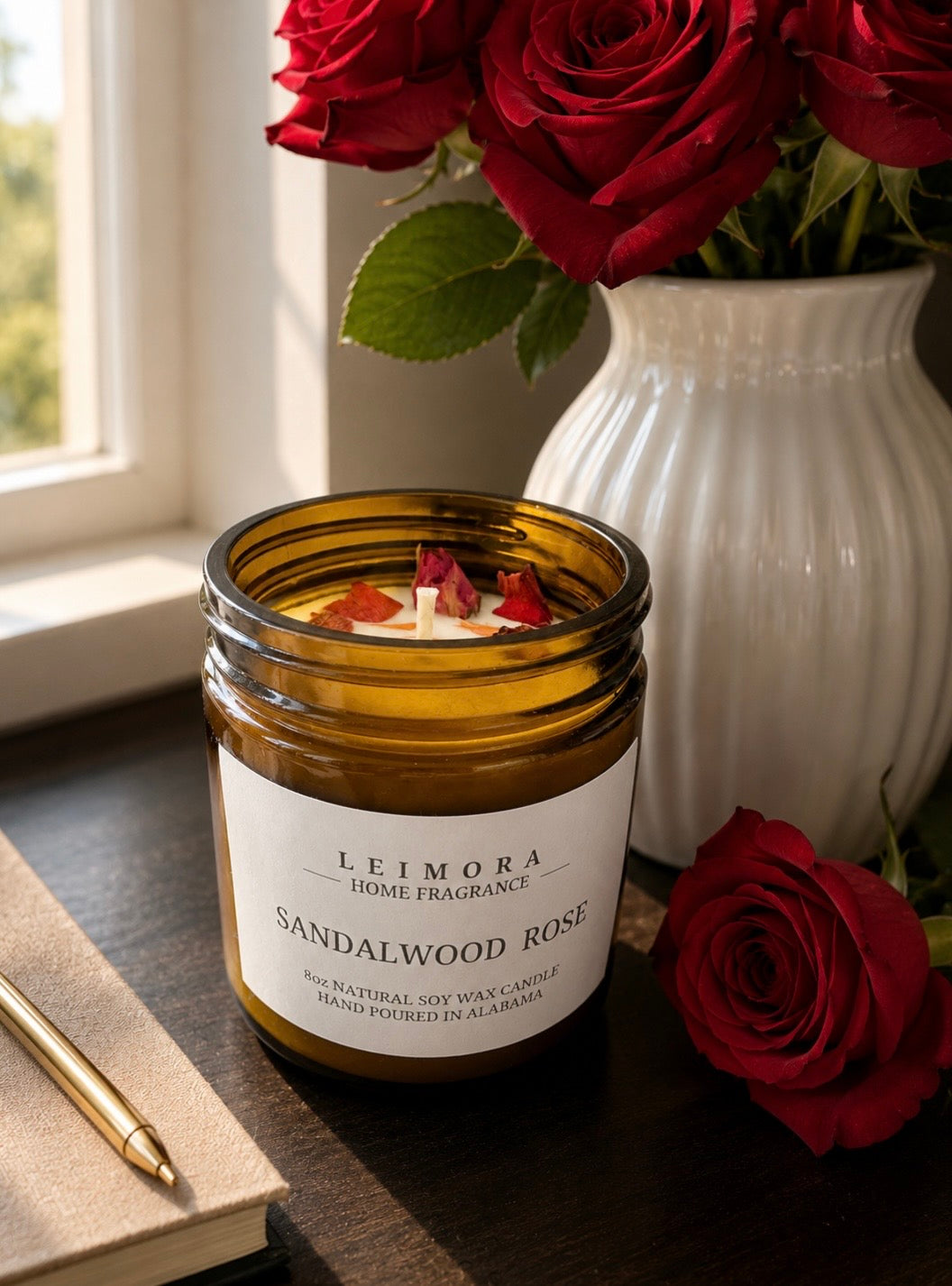 Sandalwood Rose 8oz