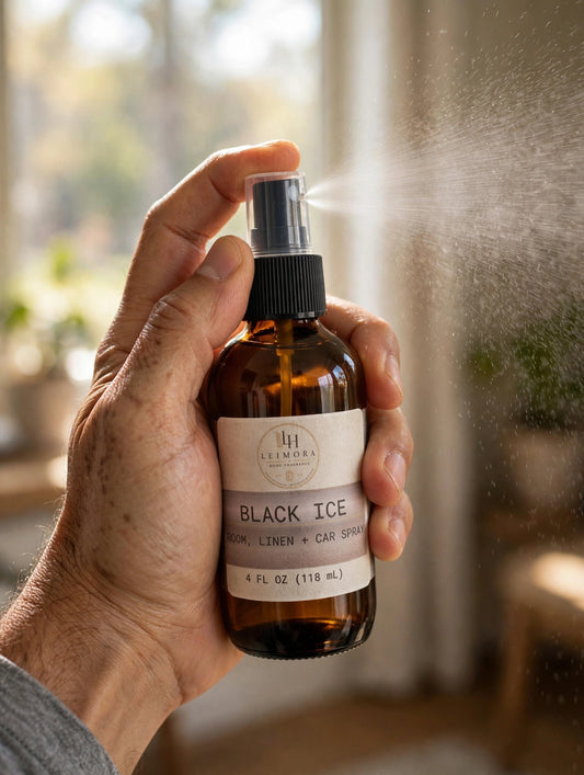Black Ice Linen, Room + Car Fragrance Spray 4 oz